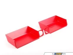 ECS Tuning Performance Air Scoops - Red - E9X 3 Series