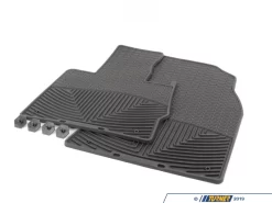 Weathertech Front All-Weather Floor Mats - Black - E53