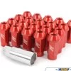 Mishimoto Aluminum Locking Lug Nuts - M12x1.5 - Red