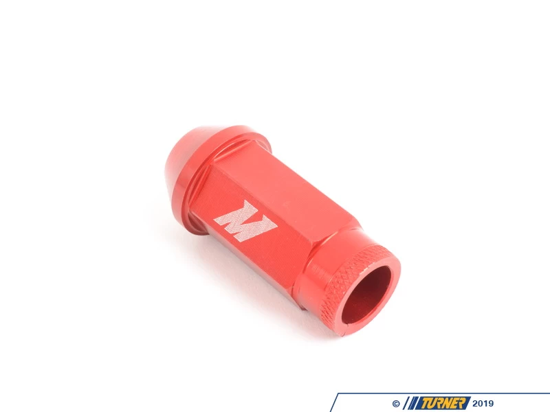 Mishimoto Aluminum Locking Lug Nuts - M12x1.5 - Red - Image 2