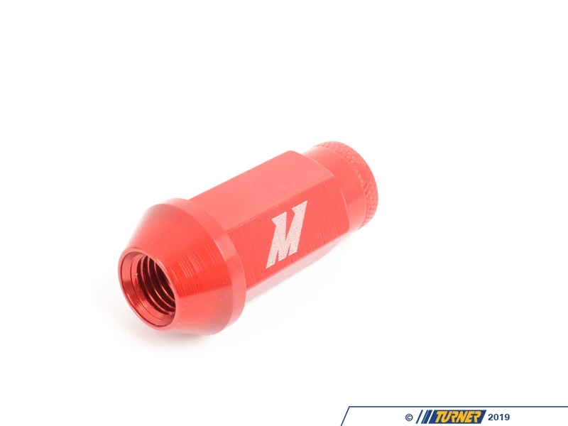 Mishimoto Aluminum Locking Lug Nuts - M12x1.5 - Red - Image 3