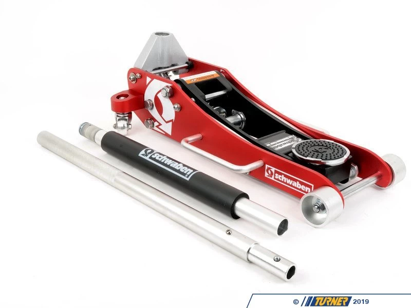 Schwaben Low Profile 2 Ton Aluminum Floor Jack