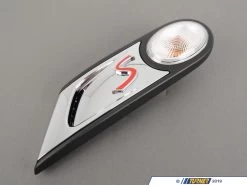 Genuine MINI Side Turn Signal & Grille "S" - White - Left