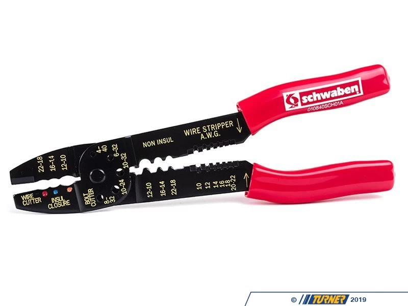 Schwaben Wire Crimper/Stripper Pliers - Image 3