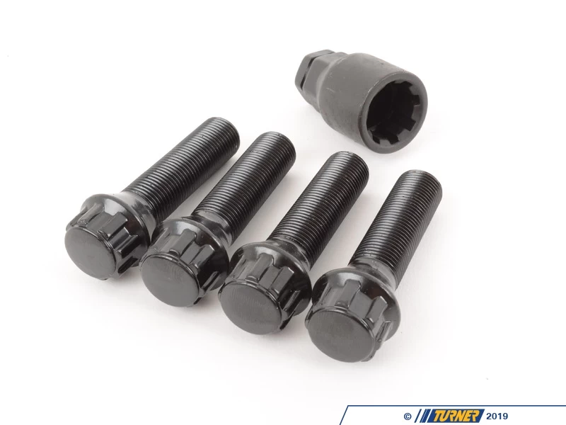 Conical Seat Locking Wheel Bolt Kit For 15mm To 17.5mm Spacer