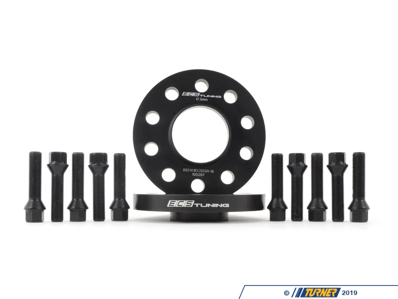 ECS Tuning Wheel Spacer & Bolt Kit - 17.5mm - 66.6mm CB - 5x112