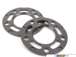 Turner Black BMW 7.5mm Front Wheel Spacer Kit - E24, E28, E30 M3, E31, E32, E34, E36, E38, E46, Z3, Z4