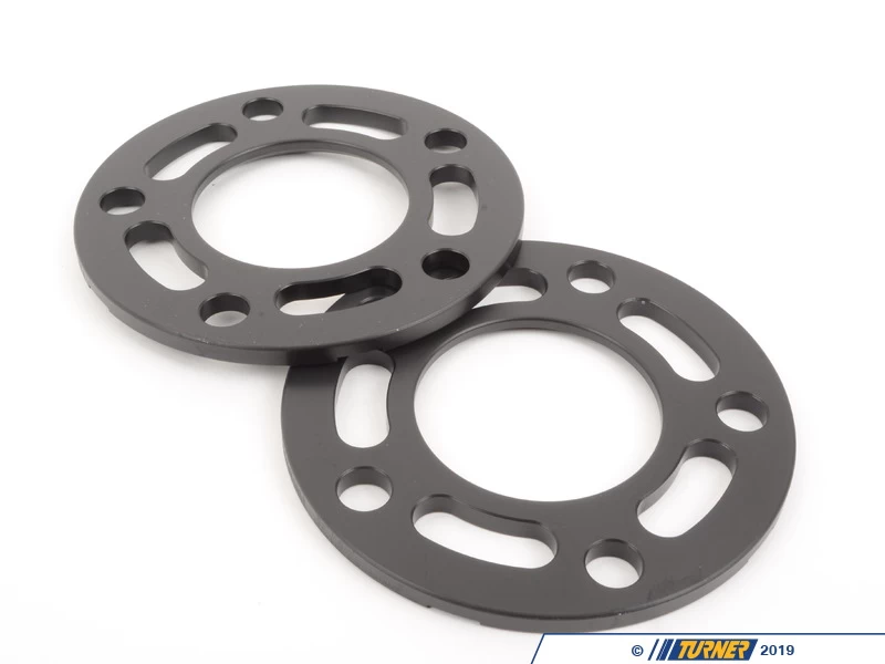Turner Black BMW 7.5mm Front Wheel Spacer Kit - E24, E28, E30 M3, E31, E32, E34, E36, E38, E46, Z3, Z4 - Image 2