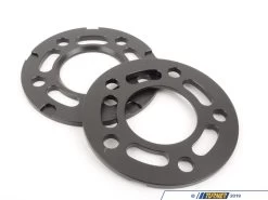 F80 7.5mm Big Pad Wheel Spacers & Bolts - Black (Pair)