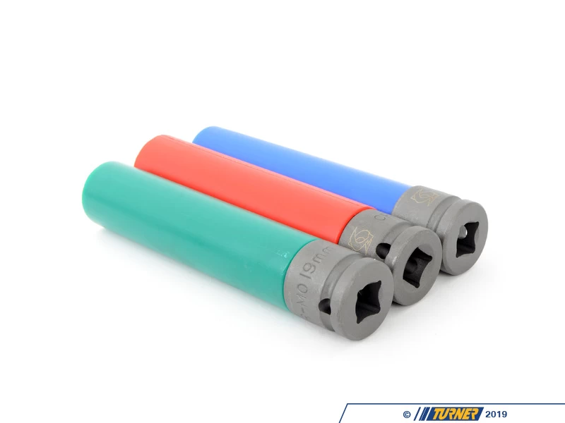 Schwaben Extra Long And Deep Protecta Wheel Nut Socket Set - Image 3