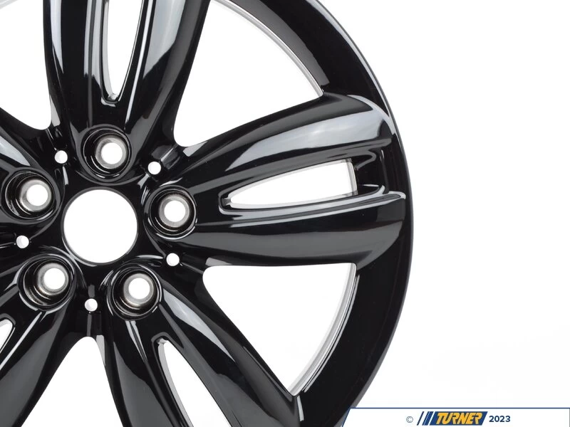 501 MINI Track Spoke Wheel 17" (5x112) Black - Set Of Four - MINI F Chassis - Image 2