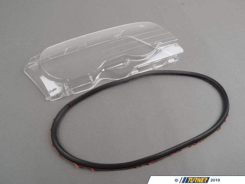 Headlight Lens With Gasket - Right