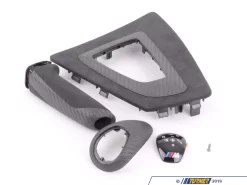 M Performance Carbon & Alcantara Trim Kit - F87 M2 (w/ DCT Transmission)